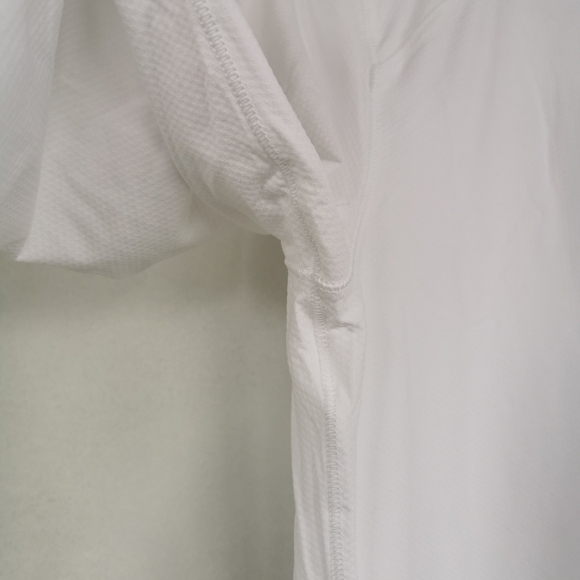 Lululemon Quick-Dry Long-Sleeve Polo ShirtStraight Hem size M - Picture 9 of 12